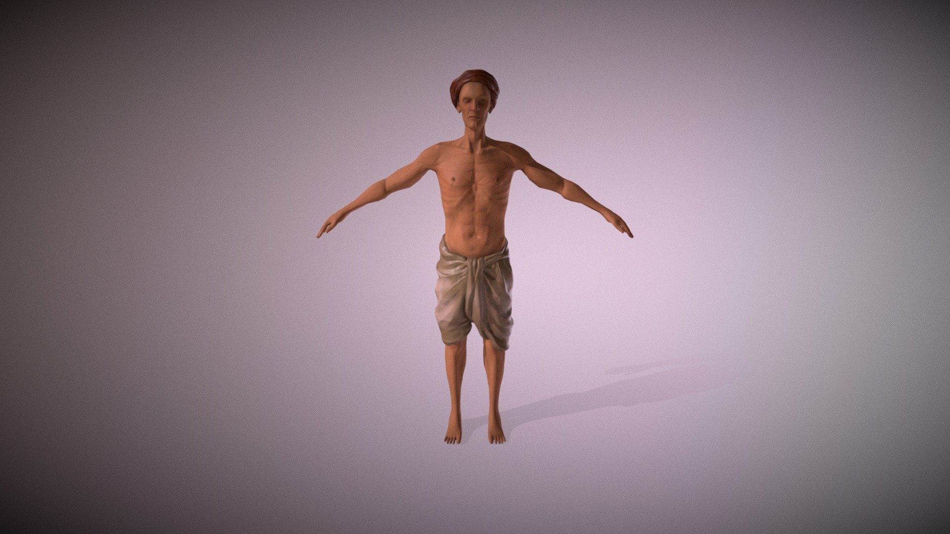 he dies - Farmer - Download Free 3D model by svgmishra95 3d model