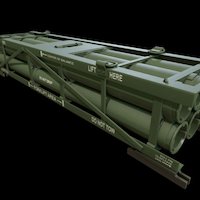 Large Artillery Container max, substance, military, 3ds