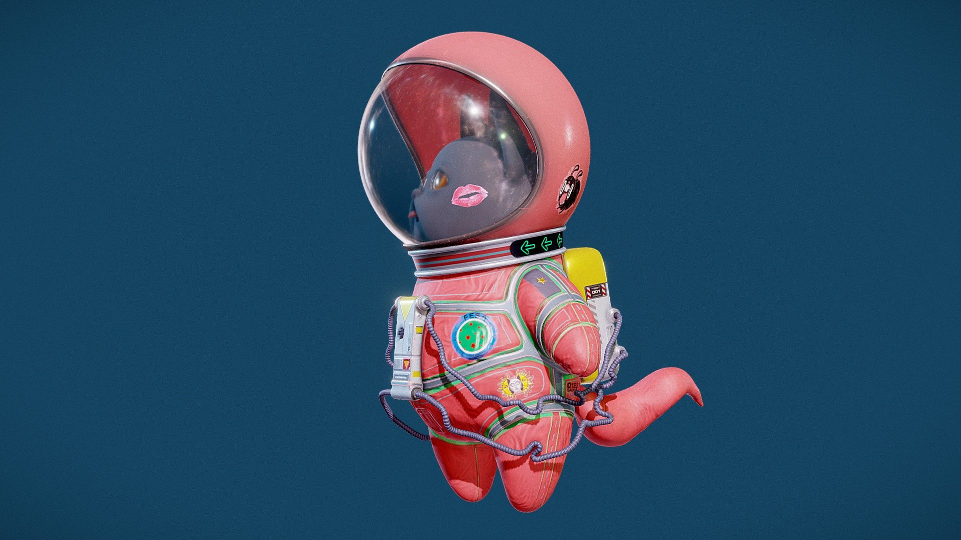Presenting you CATstronaut from FESA
Society 6


 - another CATstronaut - 3D model by naira001 3d model