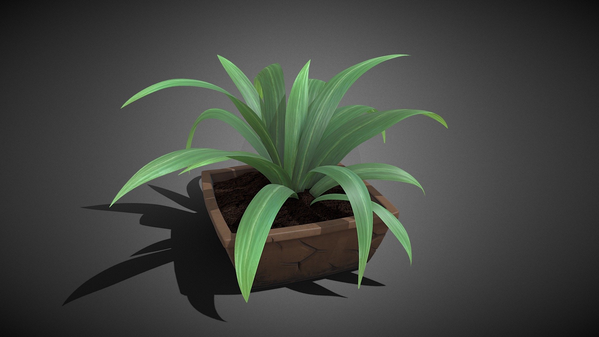 Potted Plant - Potted Plant - Buy Royalty Free 3D model by misitewang 3d model