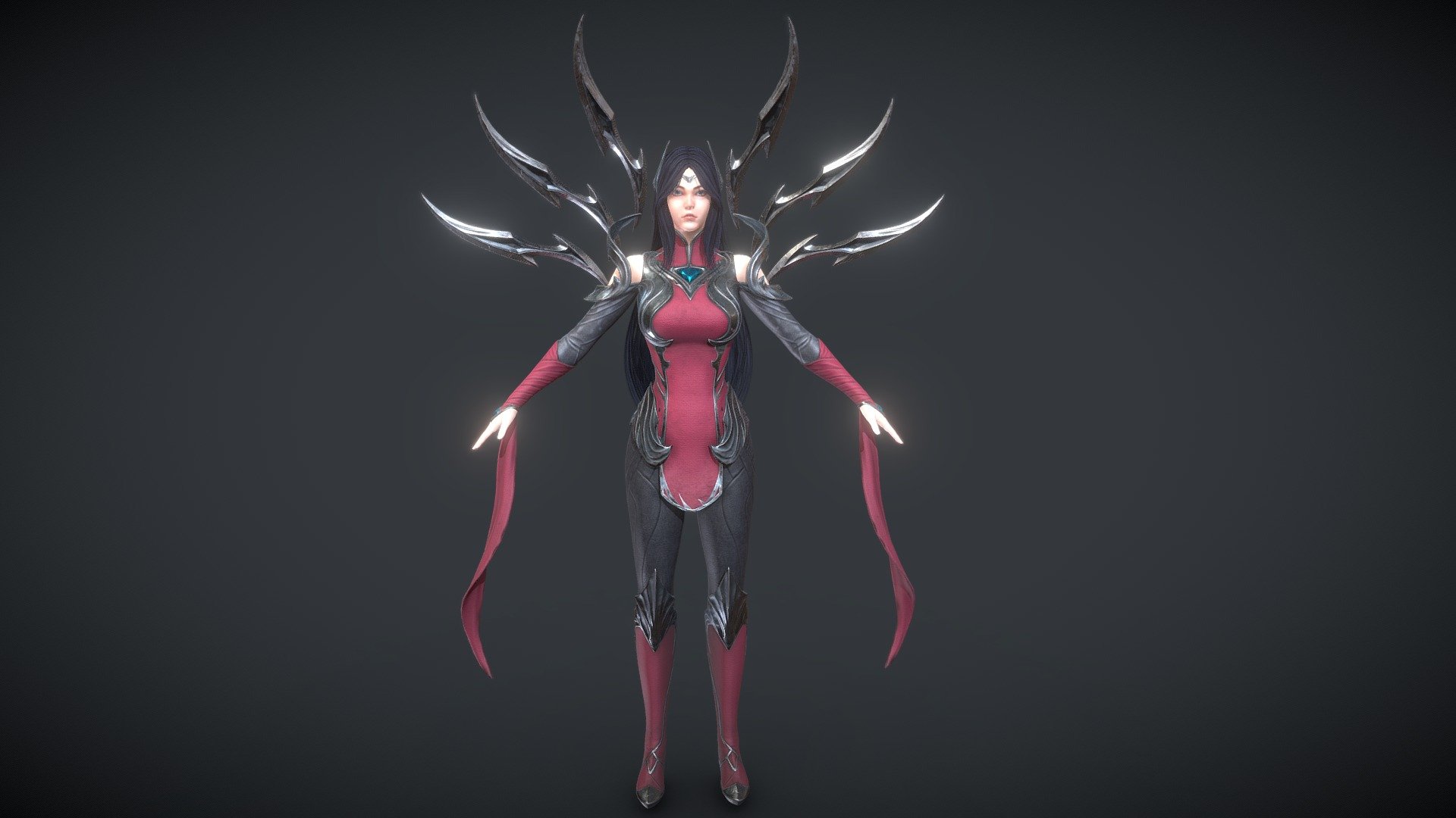 Marvelous Designer
Maya
Zbrush
Xnormal
Subtance Painter
Toolbag



Use UE4 type mapping




BaseColor

Normal

ORM(AO,Roughness,Metal)

Emissive
 ..........



Hair Maps in UE4：

ALpha

Depth

Diffuse

ID

Root



Please download the model assets in the Additional file，thanks 3d model