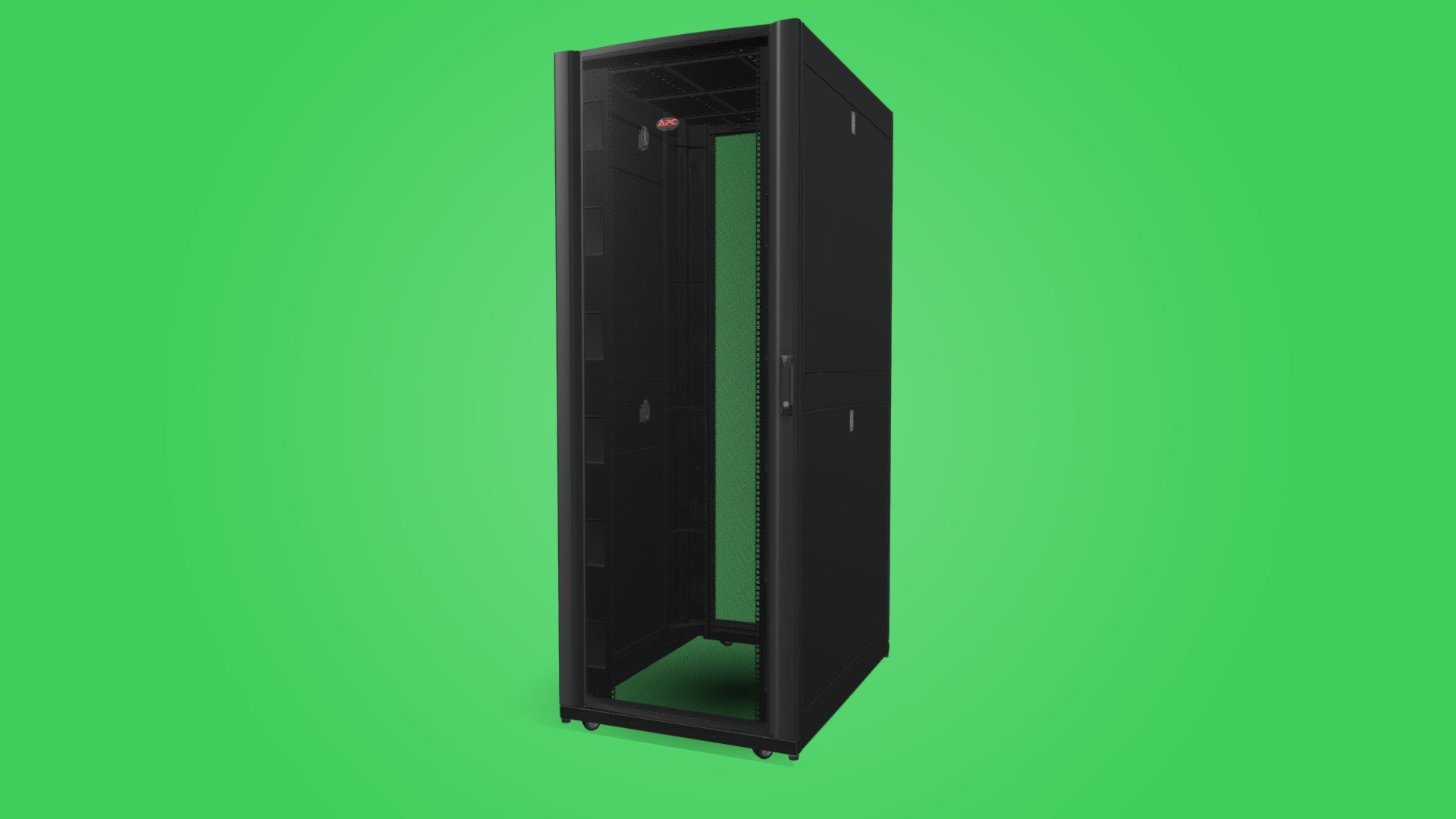 Meet the NetShelter AR3150.

NetShelter SX 42U 750mm Wide x 1070mm Deep Enclosure with Sides Black.

Wide enclosure with increased cable management options for high density server and networking applications. 42U height to easily roll through doorways.

To learn more about this product and other Rack Systems offers, visit: https://www.apc.com/shop/us/en/categories/racks-and-accessories/N-1biii1l - NetShelter SX Enclosures - 3D model by Schneider Electric 3d model