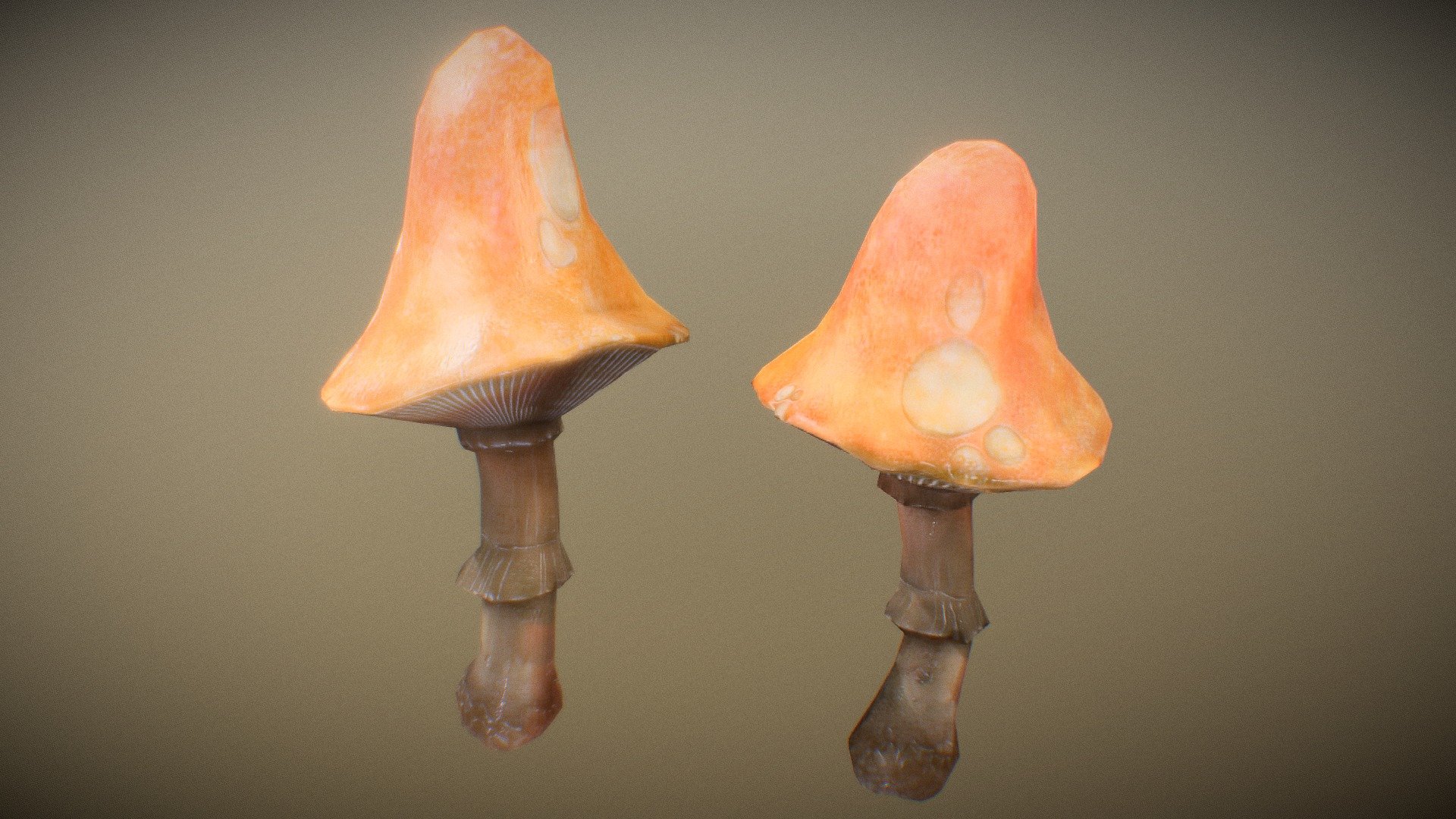 mushrooms - Buy Royalty Free 3D model by 3D-Manufacturing (@StefanTagl) 3d model