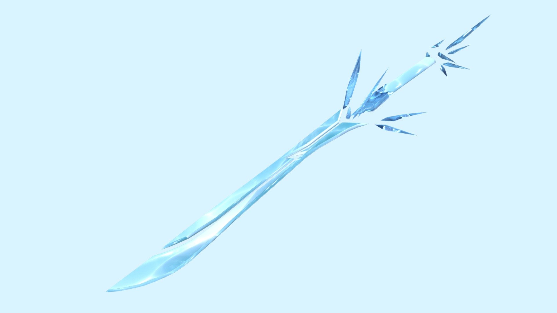 Final step of a sword that i reproduced from a pinterest picture. Now that i learned Substance i could finally do the right textures.
Final Render on my Artstation: https://www.artstation.com/artwork/KryrJ4 - Ice Sword - Download Free 3D model by andrea.chierchia 3d model