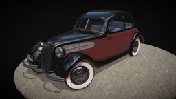 BMW inspired 1930s Saloon car bmw, vintage, retro, 1930s, downloadable, 30s, vehicle, free