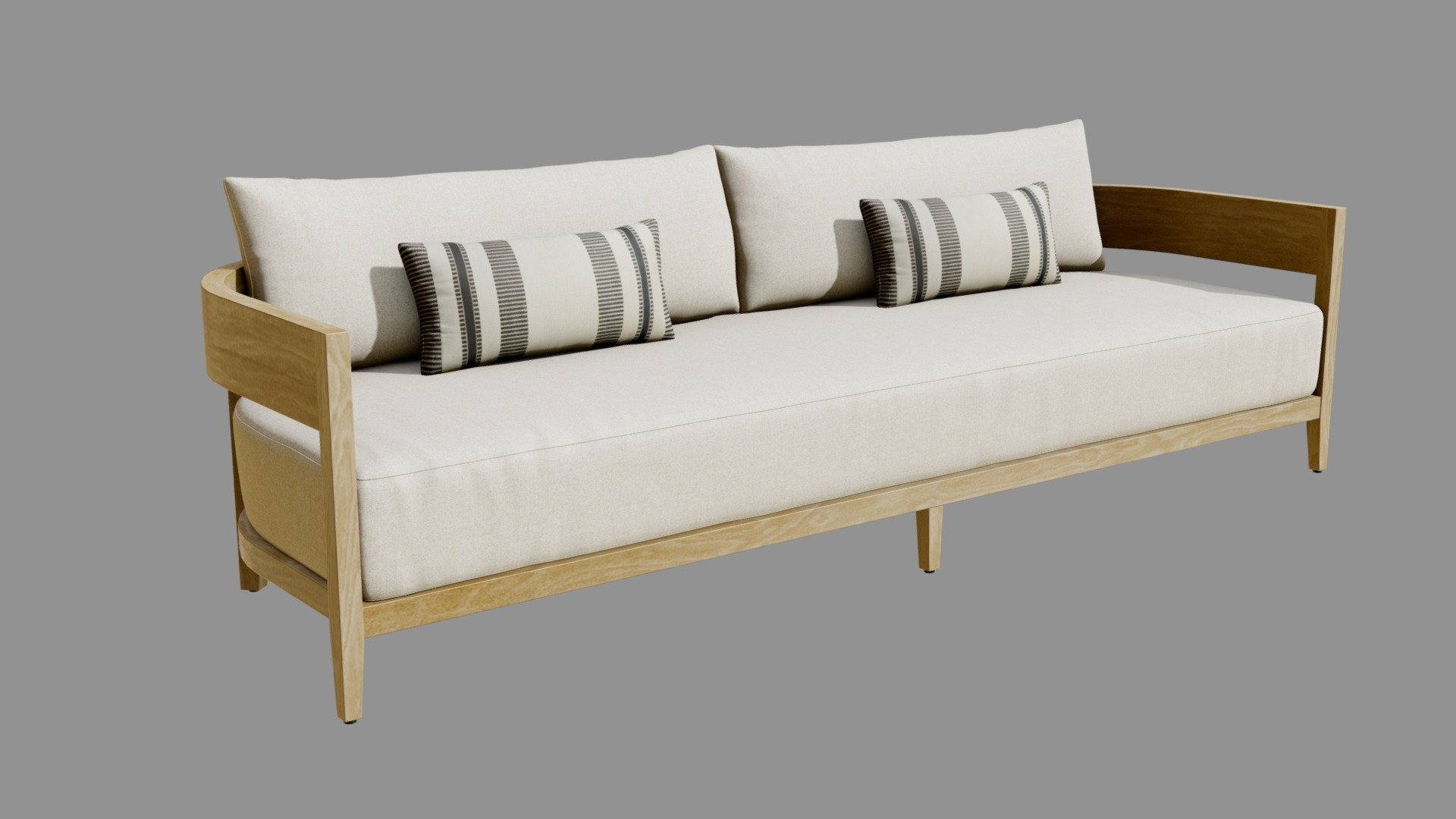 High-quality 3d model of a Restoration Hardware Balmain Outdoor Sofa

14659 polygons
15022 vertices - Restoration Hardware Balmain Sofa - Buy Royalty Free 3D model by 3detto 3d model