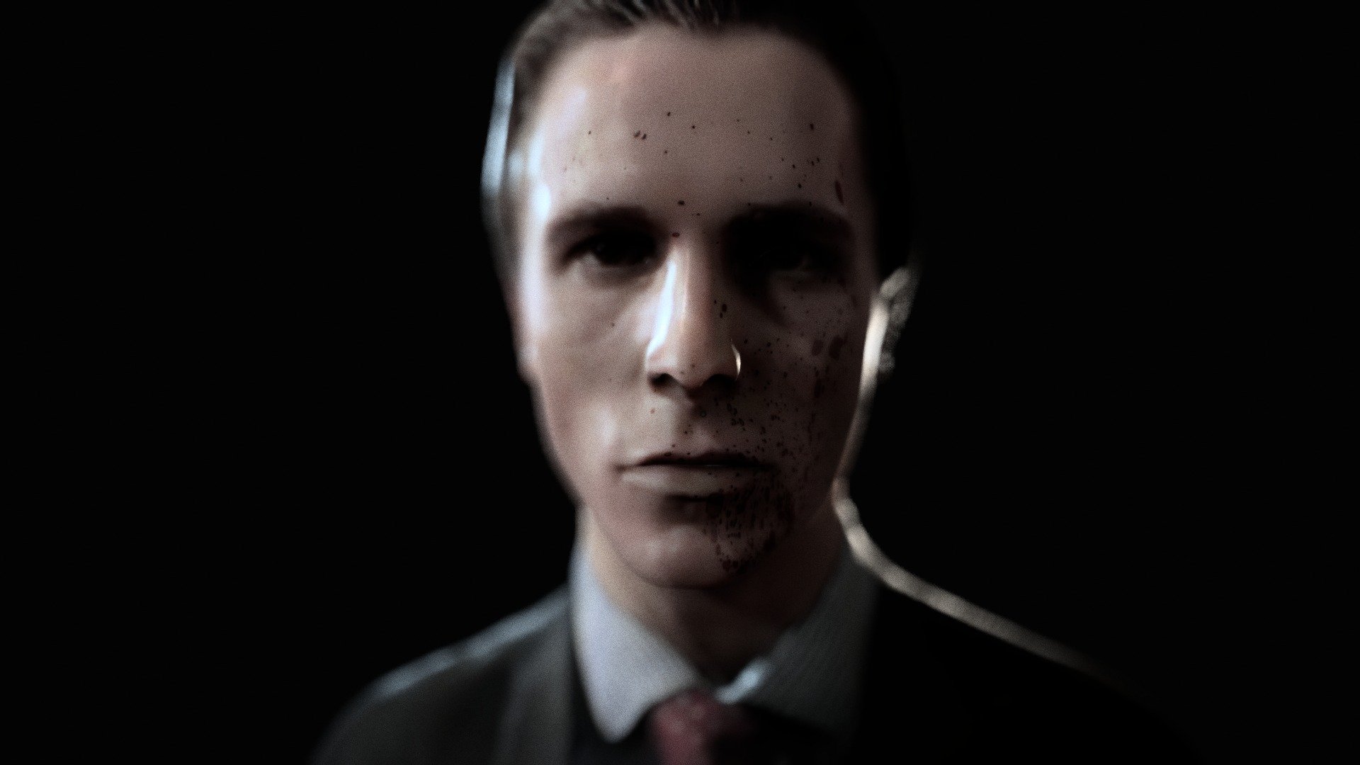 Christian Bale at the film American Psycho 3d model