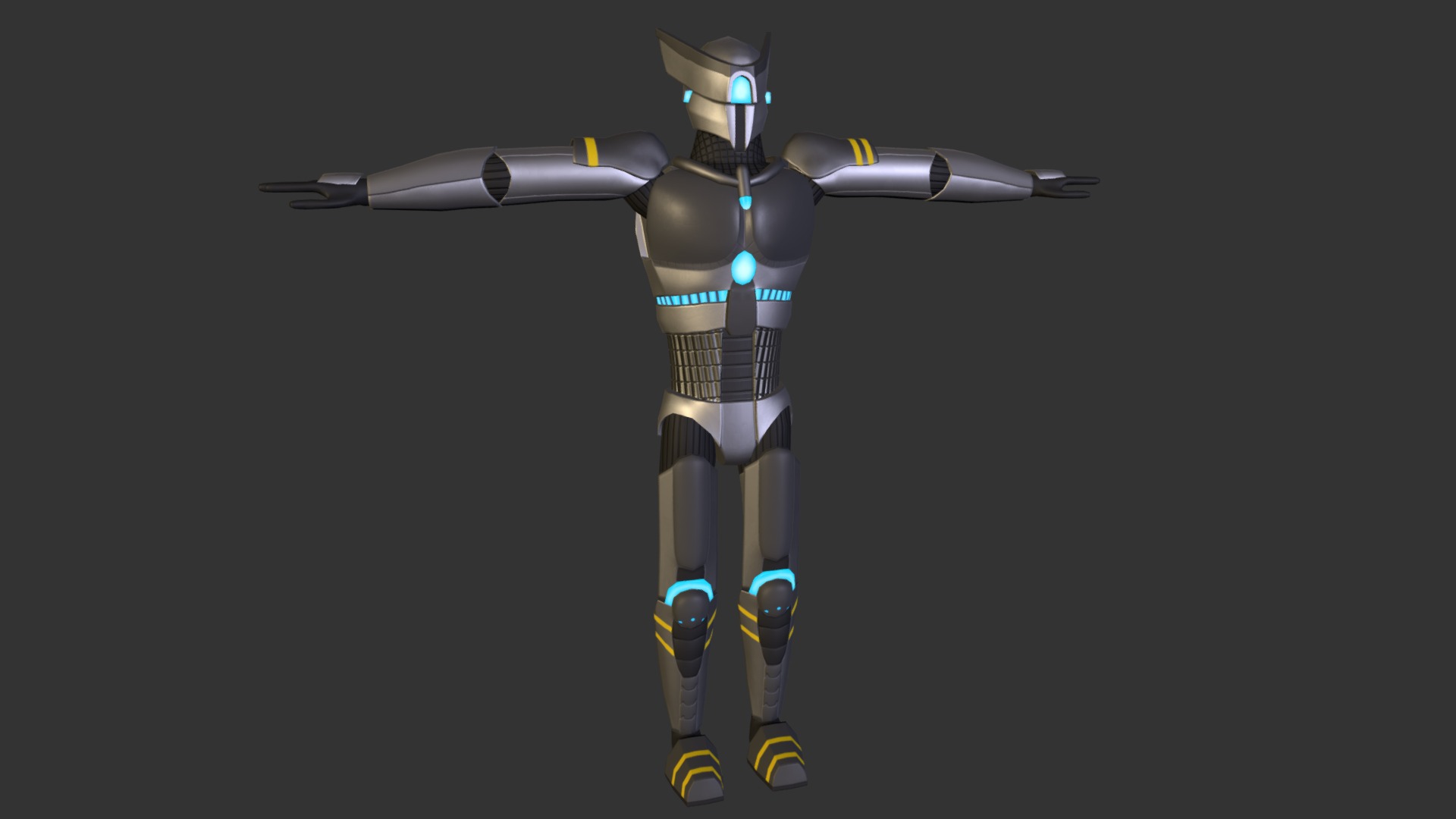 Part of the Robot Pack for Aero set, this is the Aero Main model which is a biped robot character. Mainly designed as a security robot 3d model