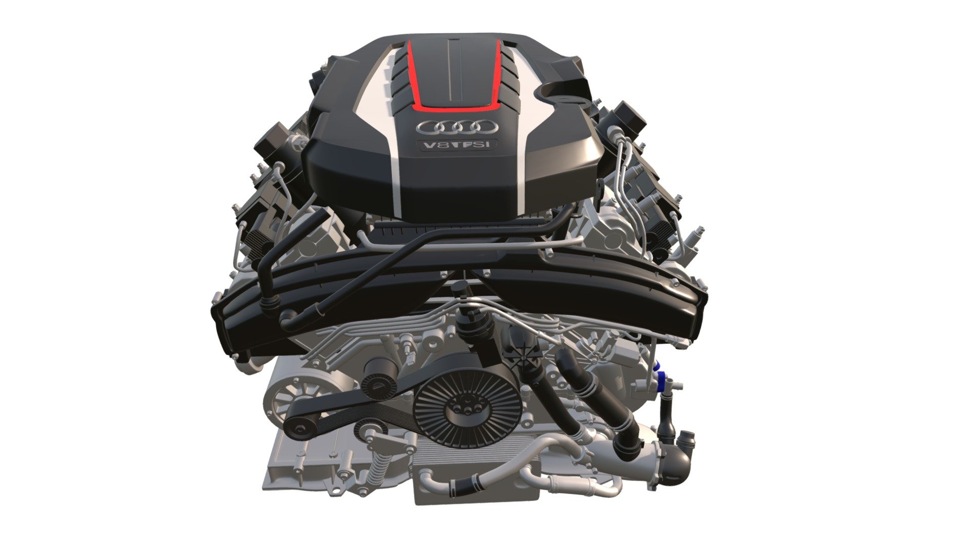 Quality 3d model of Audi S8 TFSI V8 Engine.

If you need other 3d formats, please contact us 3d model