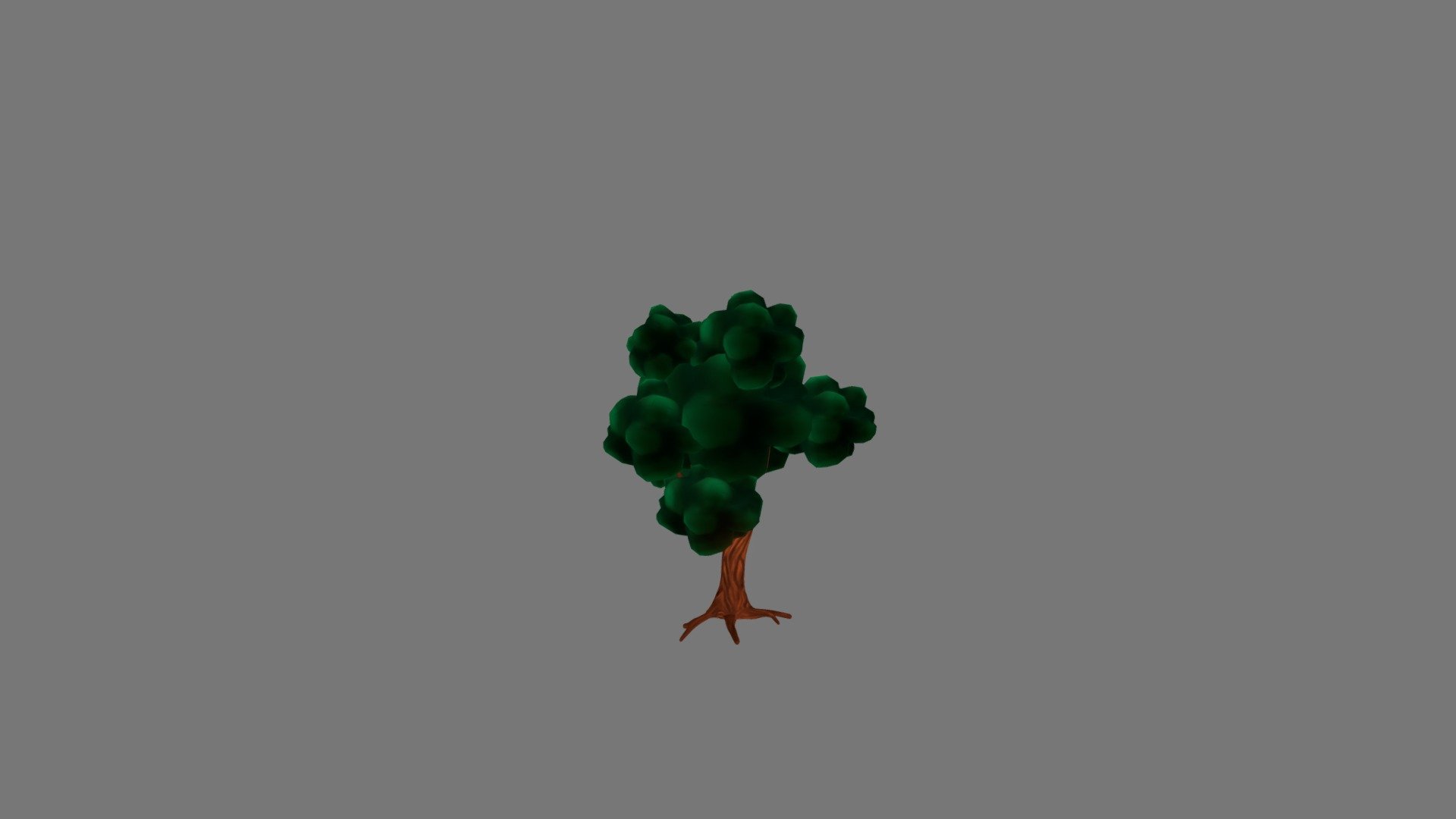 Cartoon tree - Download Free 3D model by Dario.Aparicio.Valentin 3d model