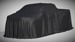 Car Cover Pick-Up truck, cloth, suv, event, 4x4, transport, wagon, cover, pickup, stage, gift, exhibition, offroad, surprise, show, fabric, hidden, crossover, pick-up, allroad, drapery, ceremony, vehicle, car, concept