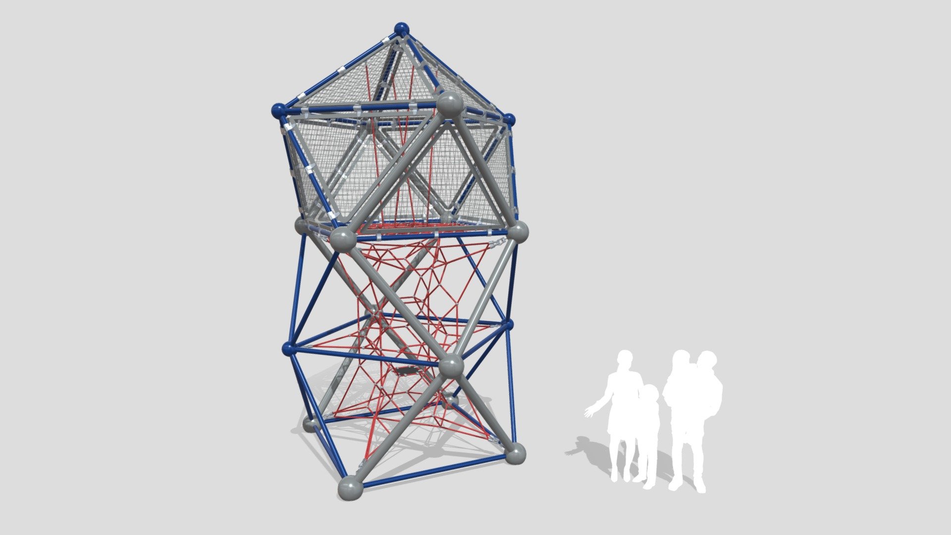 XM - Net Effects - XM Tower - 3D model by Playcraft Systems, LLC. (@systemsupport) 3d model