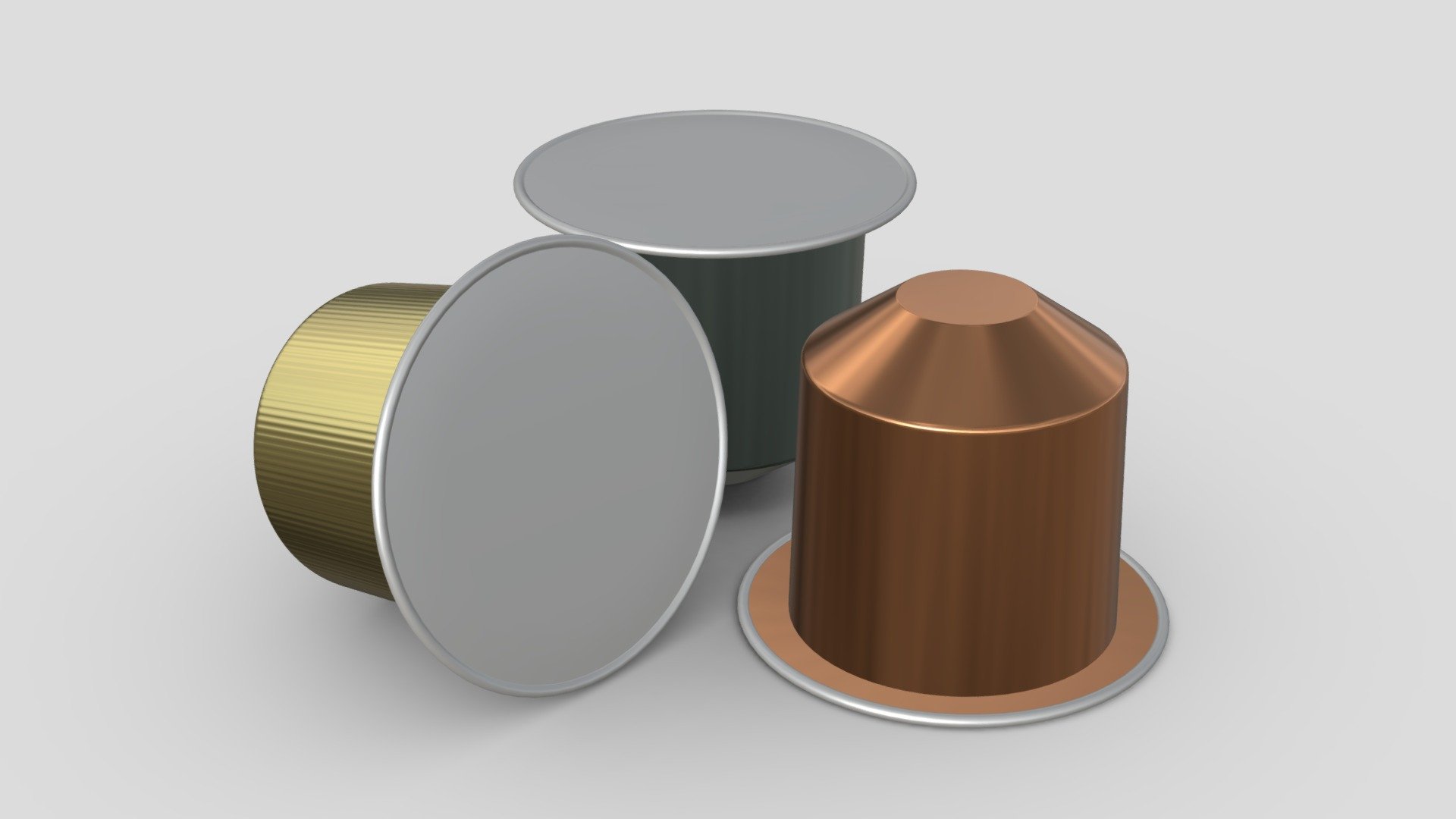 Coffee capsule - Buy Royalty Free 3D model by HQ3DMOD (@AivisAstics) 3d model