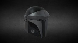 Manda Helmet armor, substancepainter, substance, blender, helmet, starwars, zbrush
