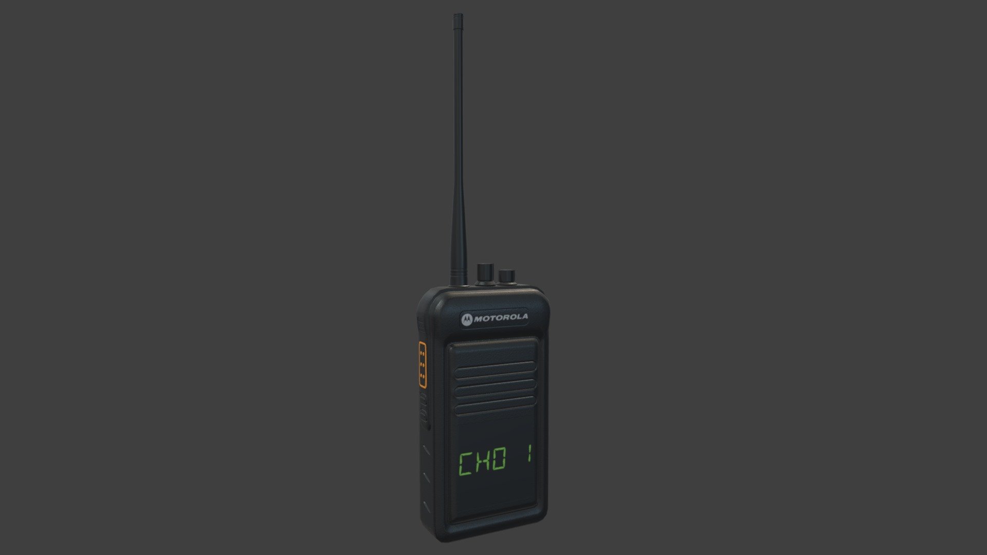 Practice modeling prop walkie talkie - Walkie Talkie Motorola - 3D model by Ween (@bmtuyen) 3d model