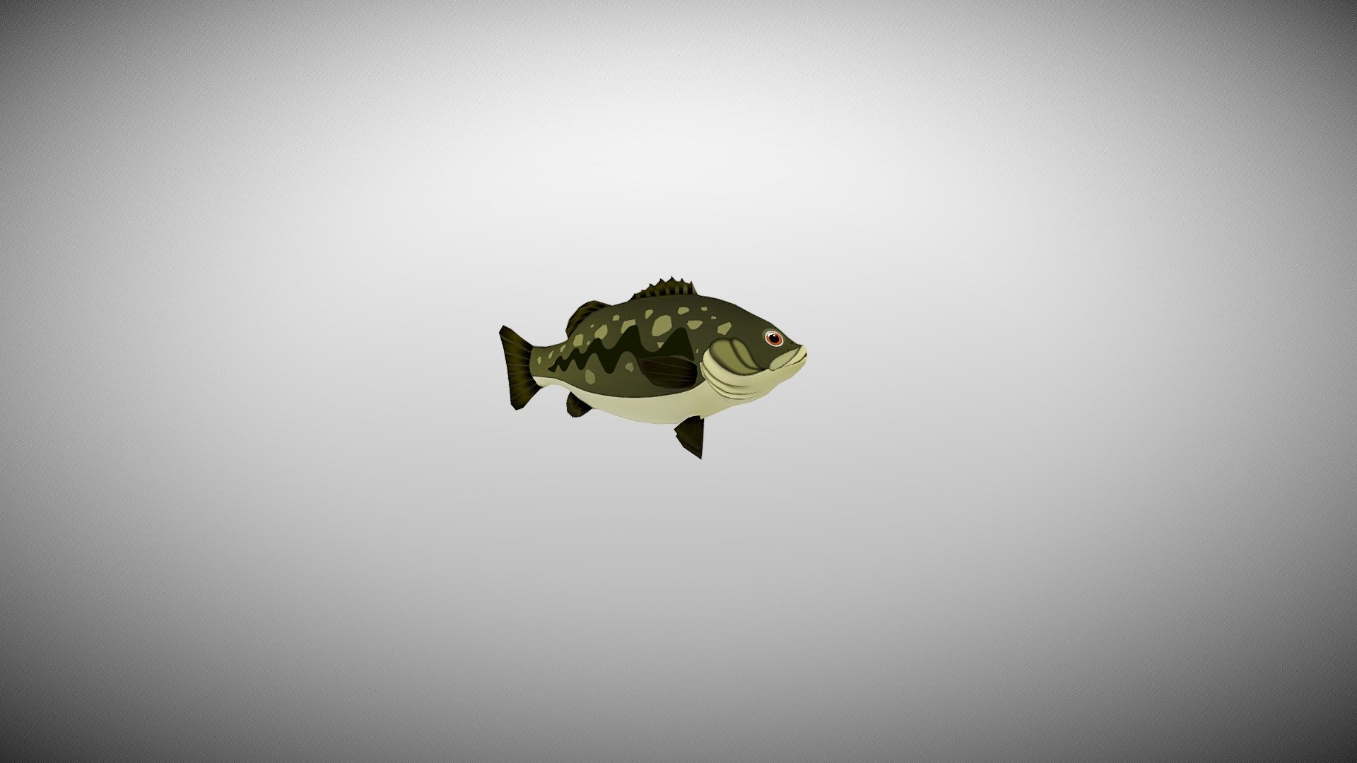 LM Bass Toon - 3D model by Sumeet Arora (@ls.rightbrain) 3d model