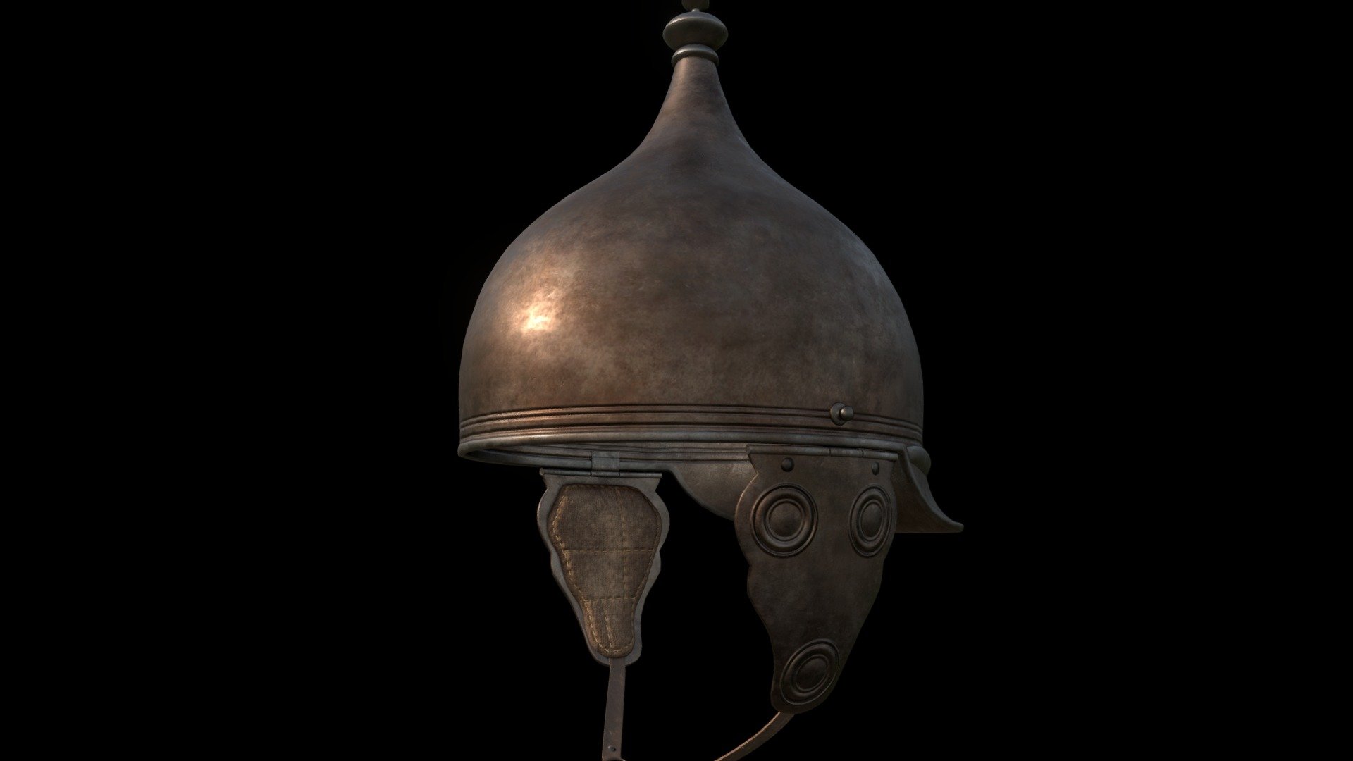 A Celtic helmet from 4-3th century BC.



/ ----------- Characteristics -------------- /

PBR Material 

Textures : Color, Rough, Normal, Metallic, Ao (Mostly 2k)
 - Celtic Helmet #3 (Montefortino Type) - Buy Royalty Free 3D model by The Ancient Forge (Svein) (@svein) 3d model