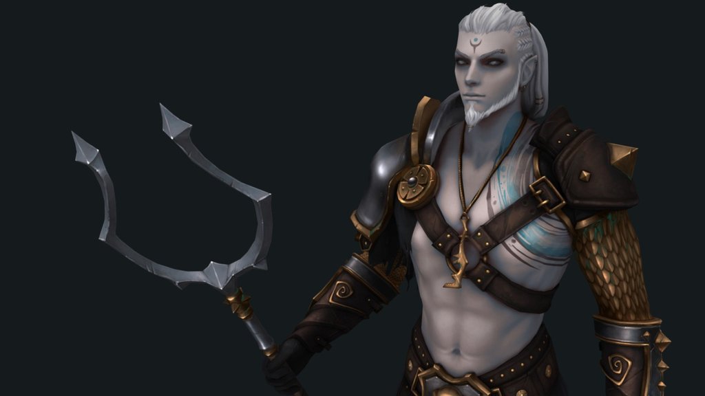 This is the redesign of Hades that I did for Sketchfab's &ldquo;Artist in Residence!