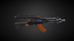 Custom AK MB47 rifle rifle, custom, cnc, receiver, kalashnikov, stock, assault-rifle, ak74, slr, bakelite, handguard, ak47, tws, mb47, sharpbros