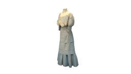 1890s silk dress 