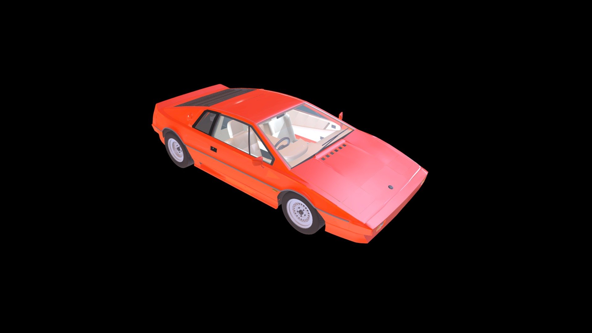 One of the most famous British sports cars,
Designed by Giorgetto Giugiaro, Italian styling legend ,
Also a James Bond’s company car - Lotus Esprit Turbo 1983 - Download Free 3D model by Shogos_esprit 3d model