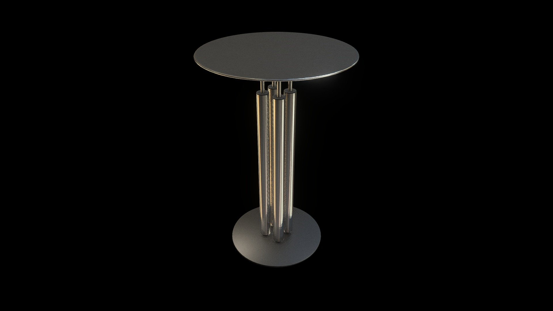Bistro Stand-up Table (High-Poly) - Bistro Stand-up Table (High-Poly) - Buy Royalty Free 3D model by VIS-All-3D (@VIS-All) 3d model