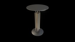 Bistro Stand-up Table (High-Poly)
