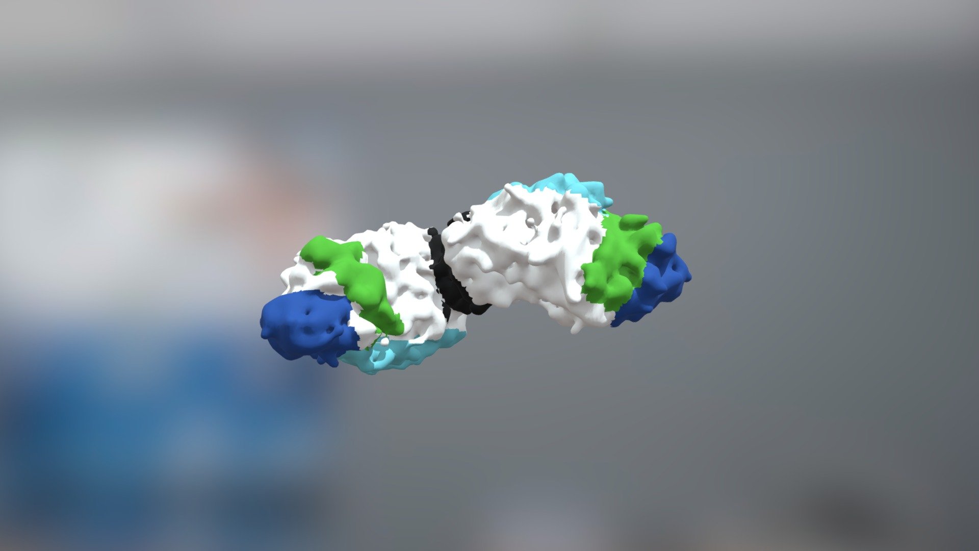 Molecule - 3D model by Ramez ALber (@RamezAlber) 3d model