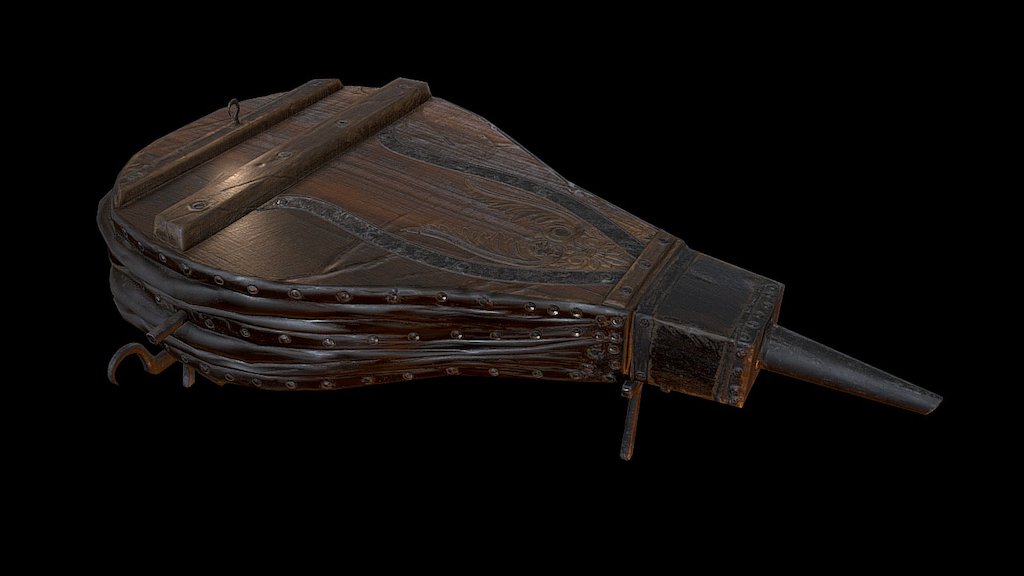 WIP

Modeling, sculpting, UVs, baking and texturing of one old Blacksmith Bellows.

Modeling/UVs: 3dsMax - Sculpting: Zbrush - Texturing/Baking: Substance Painter

2K Tris / 4K Maps - Old Blacksmith Bellows - 3D model by DOSSO 3d model