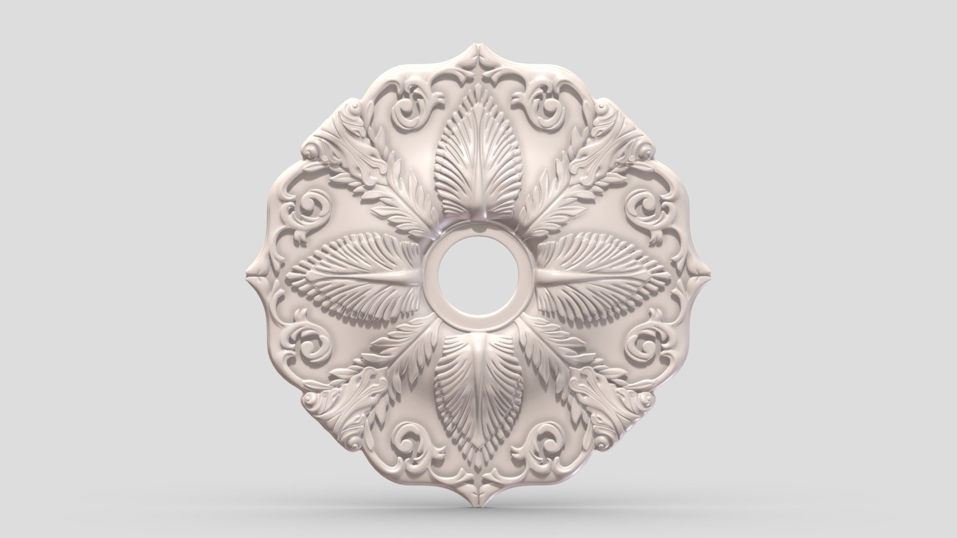 Hi, I'm Frezzy. I am leader of Cgivn studio. We are a team of talented artists working together since 2013.
If you want hire me to do 3d model please touch me at:cgivn.studio Thanks you! - Classic Ceiling Medallion 09 - Buy Royalty Free 3D model by Frezzy3D 3d model