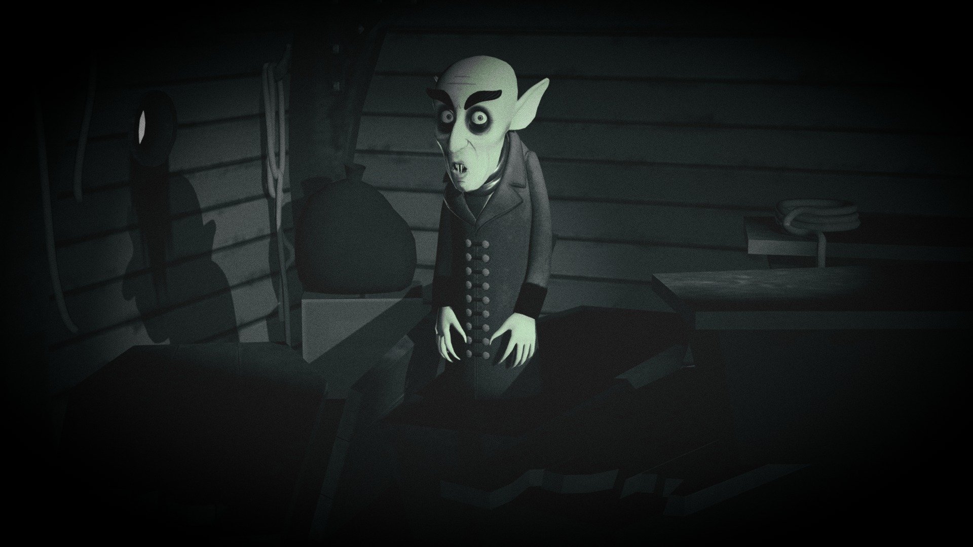 A remake of the rising scene from the movie &ldquo;Nosferatu