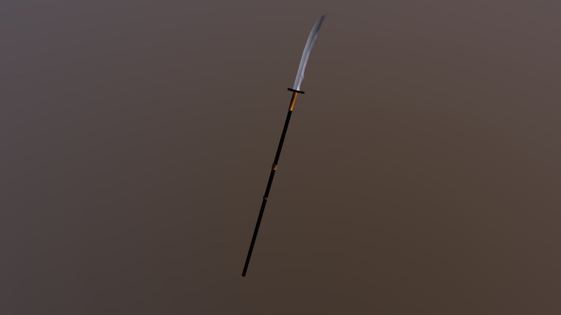 Nobushi's weapon from for honor - Nobushi's Naginata - 3D model by wtfgivemename 3d model