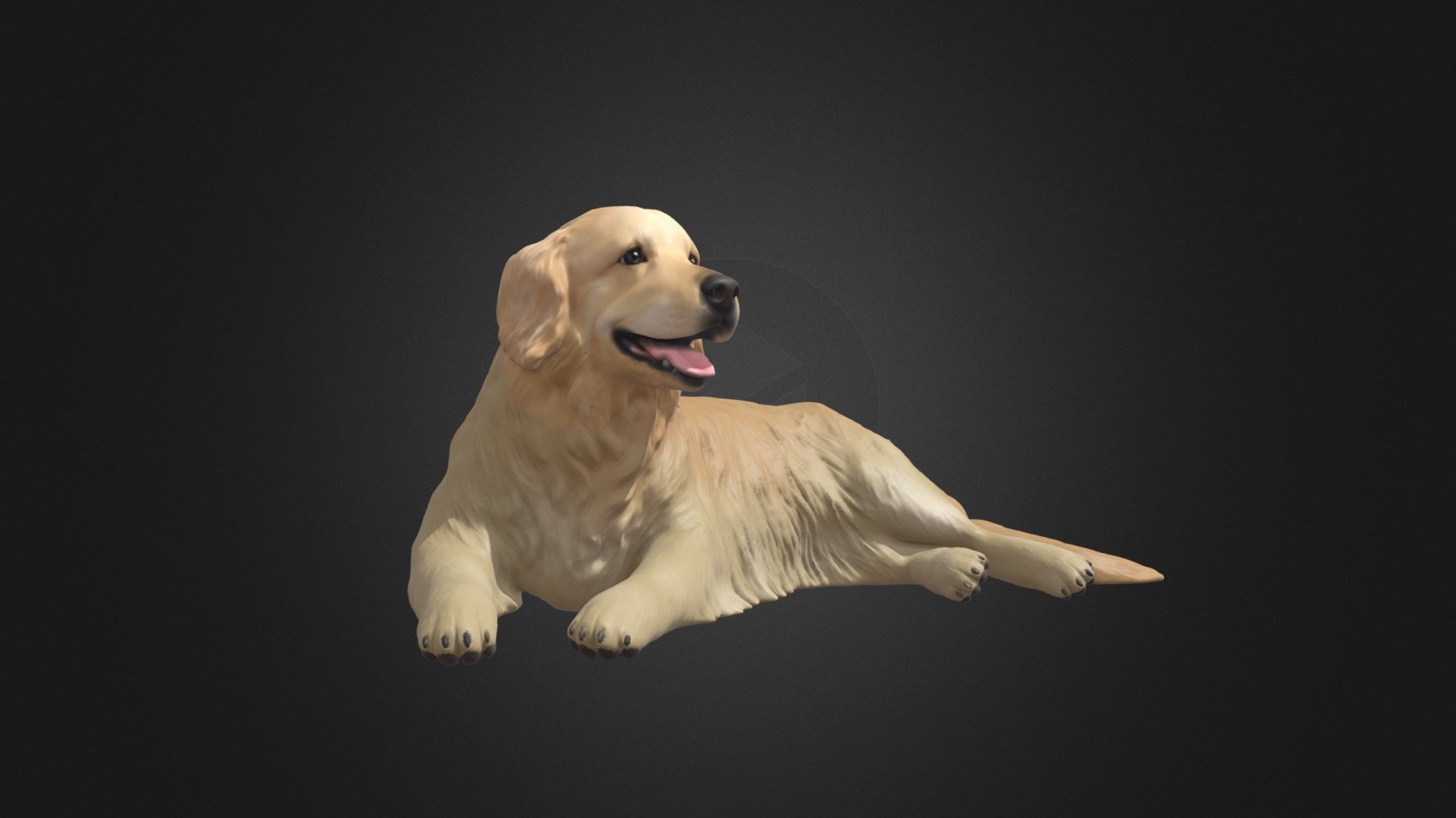 Seed by mi custom made Golden Retriever figurine.

Interested to order custom made figurine?  Please visit our online store, facebook page or instagram 3d model