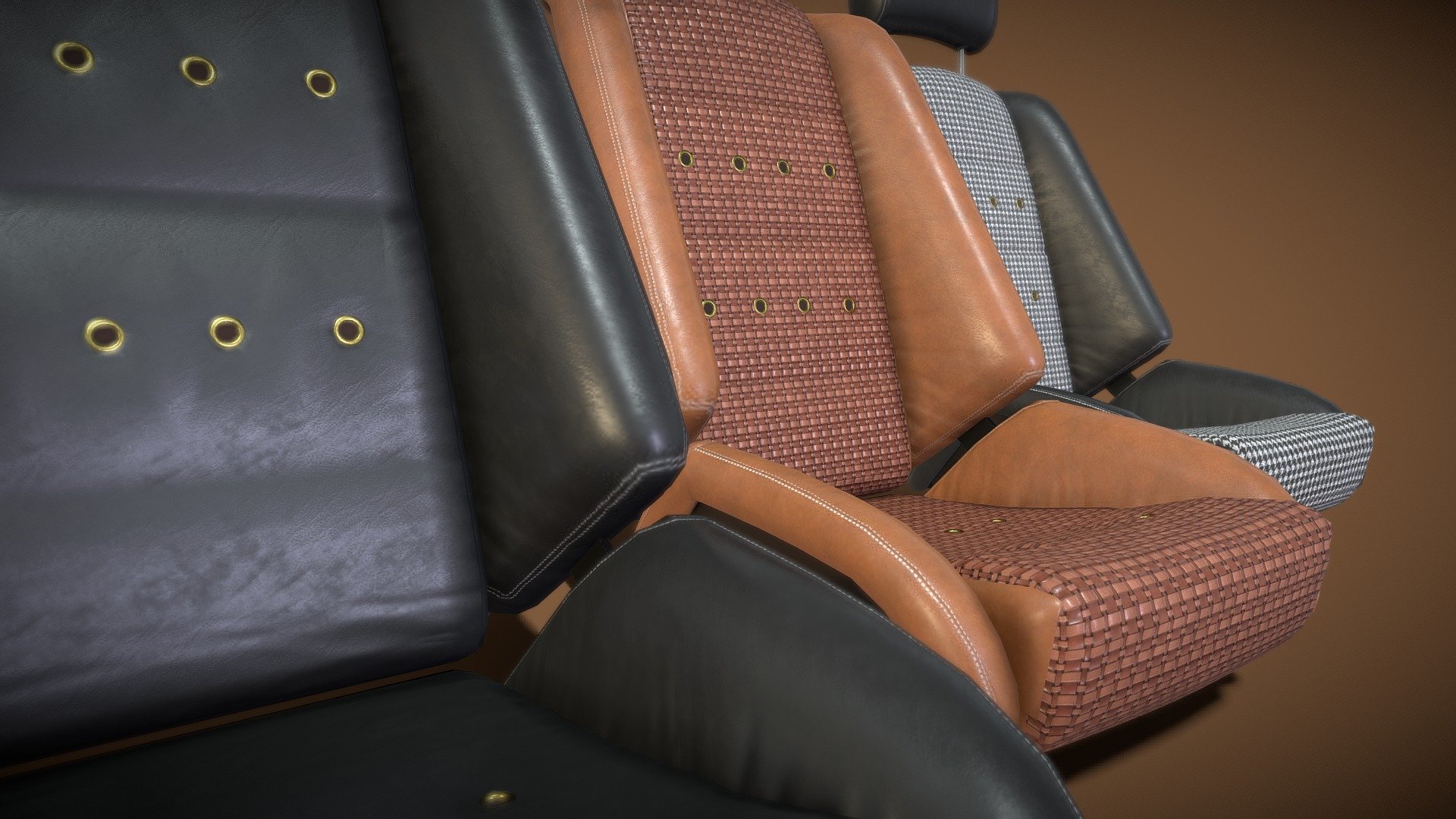 The GTS Classic GT sport seats I made for the 911SC model. You can of course use it universally where you want.
Midpoly, PBR, short animation to show the simple headrest rig 3d model