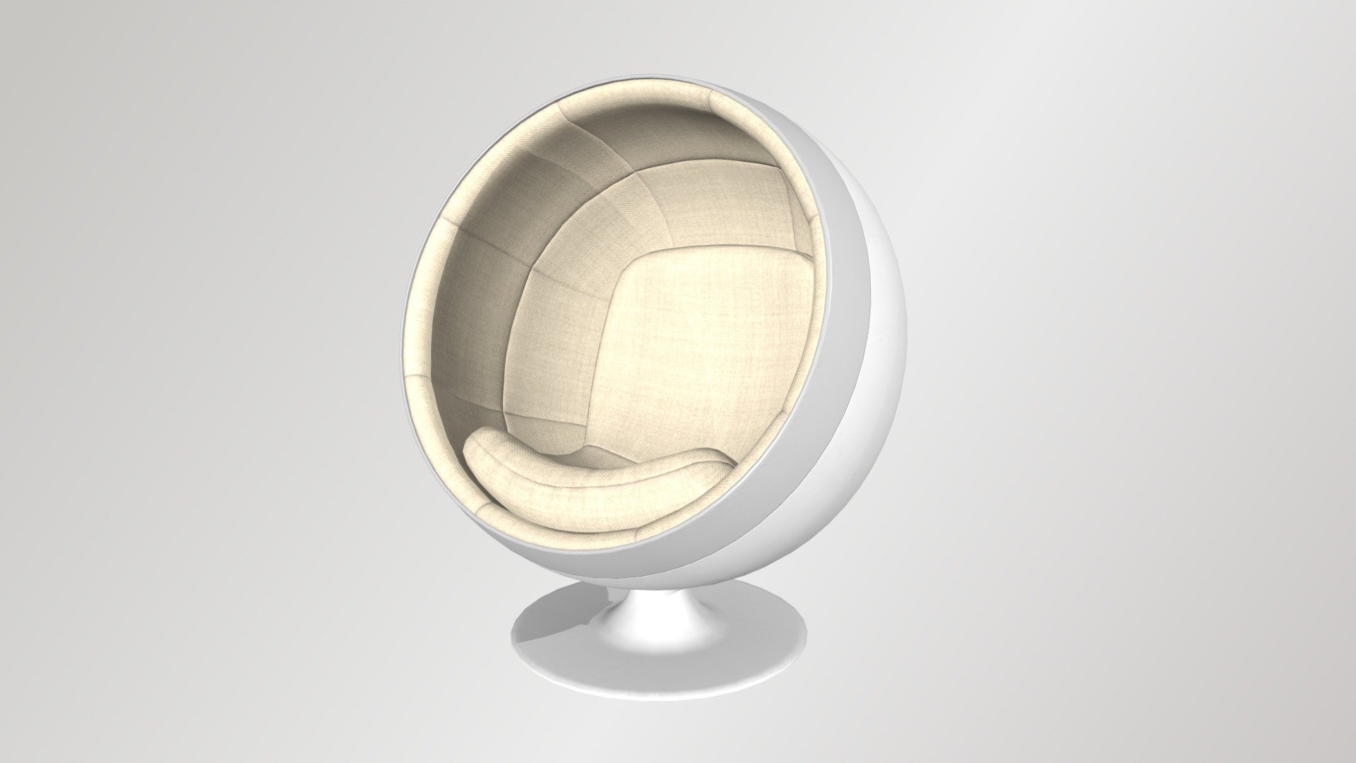 Round Futuristic Armchair with unique design

High-poly and low-poly versions are included

Ready for Virtual Reality (VR), Augmented Reality (AR), metaverses, 3D tours, games and other real-time apps, as well as for advertising and commercial, etc.




Pivot Point at x0, y0, z0

Clean UV

Game-ready

Real-world size

Clear naming

Fully textured with all materials applied

PBR 

Textures:




All materials and textures are included

Textures in 4k, 2k, 1k textures

1k, 2k textures: Albedo, Rough, Metal, ORM in JPEG; Normal in PNG

4k textures: in PNG

Normal map type - OpenGL

Formats:
High-poly model:




FBX with packed textures

OBJ + MTL

blend

Low-poly model:




FBX with packed textures

OBJ + MTL

GLB + USDZ

blend with 4k textures for FBX and OBJ

blend with 2k textures for GLB

If you experience any difficulties while using the models, we will be more than happy to offer our qualified assistance. Thank you for choosing our 3D models!

Sincerely yours,

CyberFox team - Round Futuristic Armchair - Buy Royalty Free 3D model by CyberFox 3D Studio (@cyberfox3d) 3d model