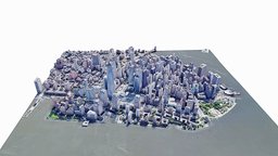 New York,skycrapper,city,scan,map,skyline landscape, newyork, map, scan, building