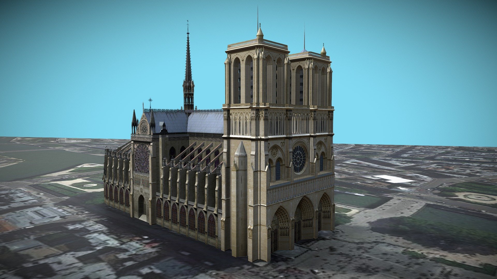Notre Dame de Paris

Original 3D model by Chigirinsky (https://3dwarehouse.sketchup.com/model/cf5038cd918ff49c63995fb119e59971/Notre-Dame-de-Paris) - NOTRE DAME DE PARIS - Download Free 3D model by Arquitecto Técnico Luis Alberto Galdames Márquez (@arquitectotecnico) 3d model