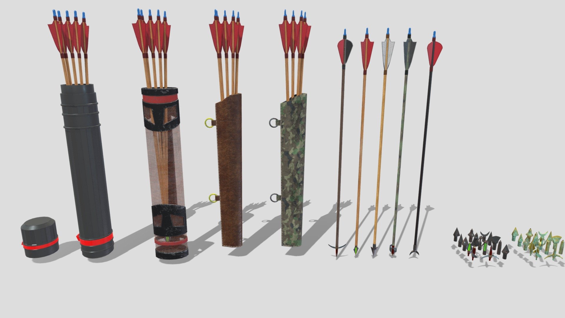 Game use! The arrow shaft and arrow can be replaced at will. Each feather can be individually changed in color,

Stickers 2048

With attached original file package

Here are some bows and arrows1：https://sketchfab.com/3d-models/bowandarrow2-f18cb38a20874194b100e4af40ee99ad

Here are some bows and arrows2：https://sketchfab.com/3d-models/bowandarrow3-33a1f9d9c4f1460f9b8db4a2da4b34a0

Here are some bows and arrows3：https://sketchfab.com/3d-models/bowandarrow5-525394901f154f09943951b15377a006

Here are some bows and arrows4：https://sketchfab.com/3d-models/bowandarrow6-76c0a75357334b62acf31a8b8c79701c

Here are some bows and arrows5：https://sketchfab.com/3d-models/bowandarrow4-26888ea60880434e94ec561be624f86d

Here are some bows and arrows6：https://sketchfab.com/3d-models/bowandarrow-1-f1baa9ab3a114aa38ba1ca4bdb8cc07d
 - arrow - Buy Royalty Free 3D model by Lu Long zhang (@zhanglulong55) 3d model