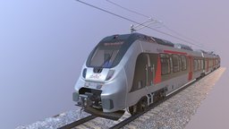 Bombardier TALENT 2 Train Abelio train, locomotive, railway, passenger, trains, bombardier, talent, mitteldeutschland, car, abellio