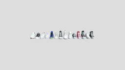 Converse Bundle | 3D Scan by Photogrammetry kit, assets, pack, color, 4k, bundle, game-ready, 3dshoes, assetpack, lowpolygameasset, lowpolymodel, asset-store, 4ktextures, photogrammetry-3d, reality-capture, 3dshoe, 4ktexture, assets-game, photogrammetry, asset, 3d, lowpoly, gameasset, realitycapture-photogrammetry, 3dshoescan