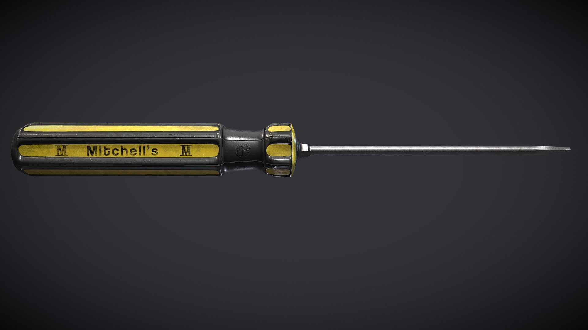 Hy everybody! 
This time I'm showing you a screwdriver prop done for a school project, hope you enjoy it!

Modeling done in 3ds Max, baked and textured in Substance Painter.

Critiques and suggestions are welcome! - Screwdriver Game Asset - 3D model by Stefano Manente (@Laeron_) 3d model