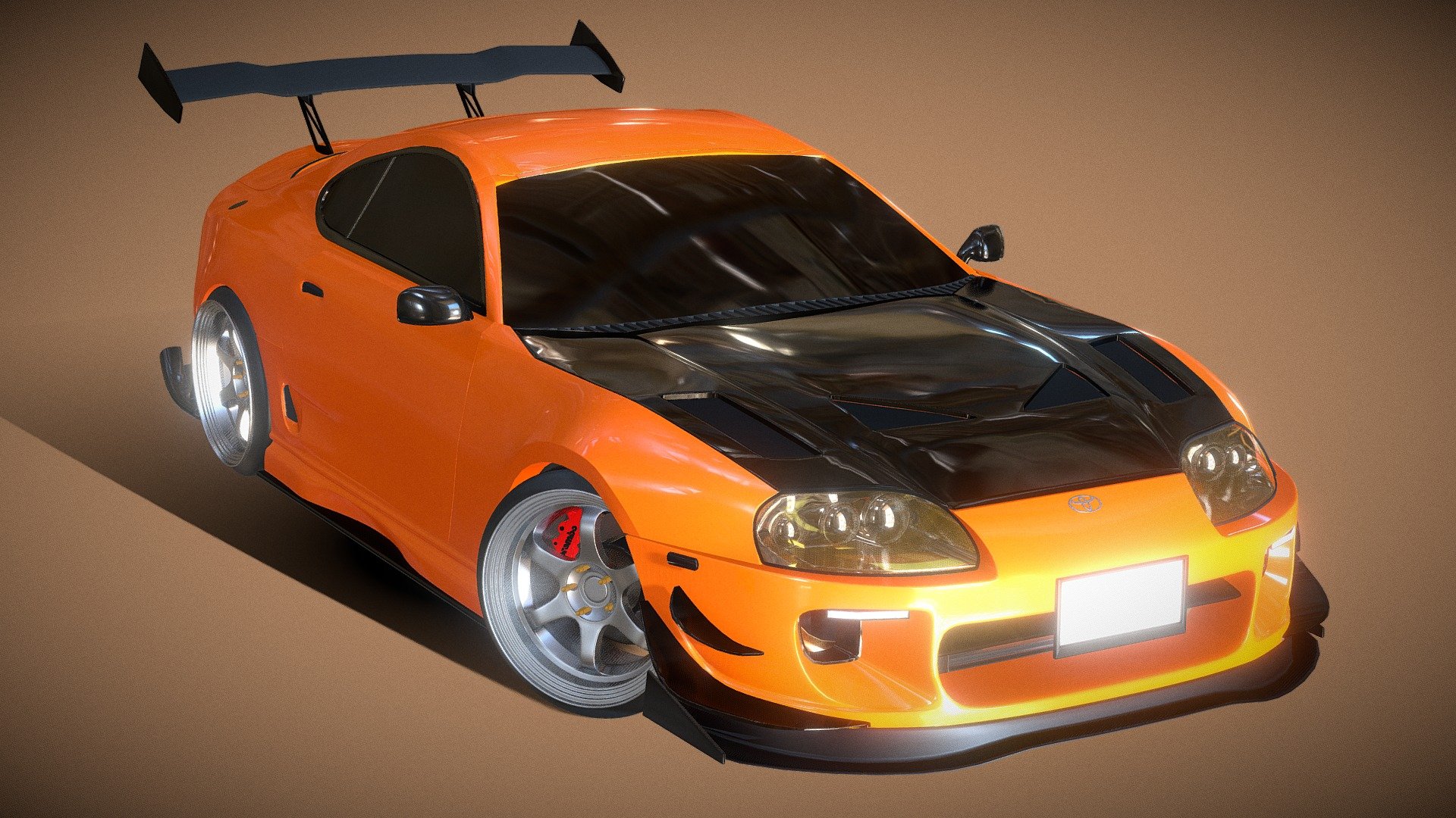 This is a very popular Toyota Supra MK4.
 This asset was modelled in Autodesk Maya.

To see more Work please visit my instagram profile : https://www.instagram.com/art.rajat/?hl=en Stay tuned for more exciting upcoming 3D models .... &amp; feel free to suggest what you want to get next :D - Supra Mk5 - Buy Royalty Free 3D model by rajatnidaria 3d model
