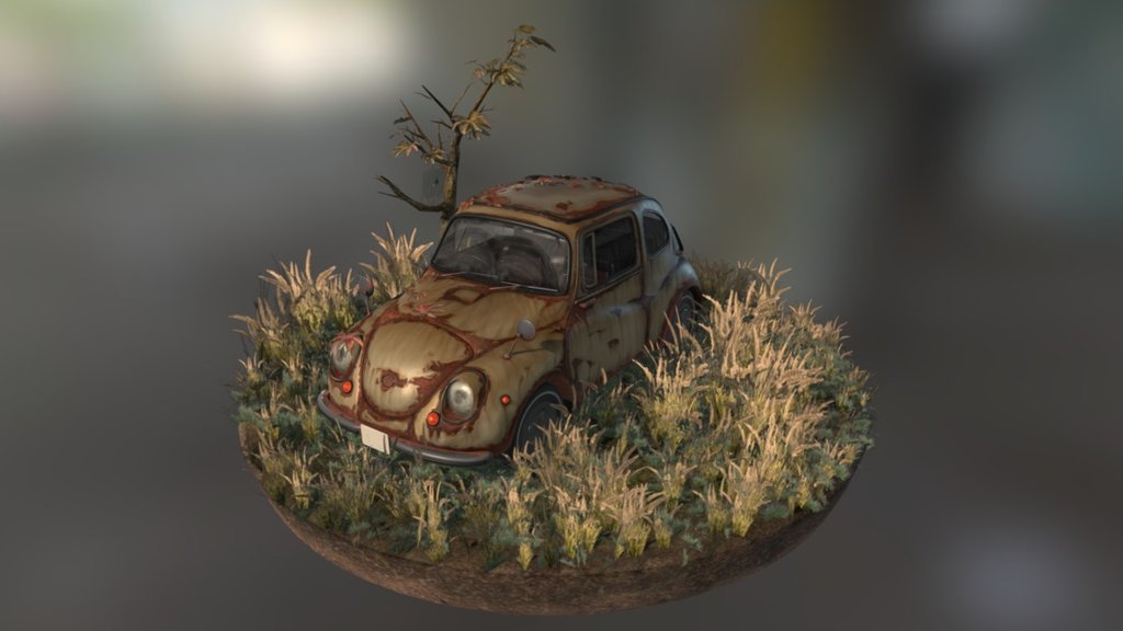 An old Subaru 360. This is not the final version. I'm still working on it 3d model