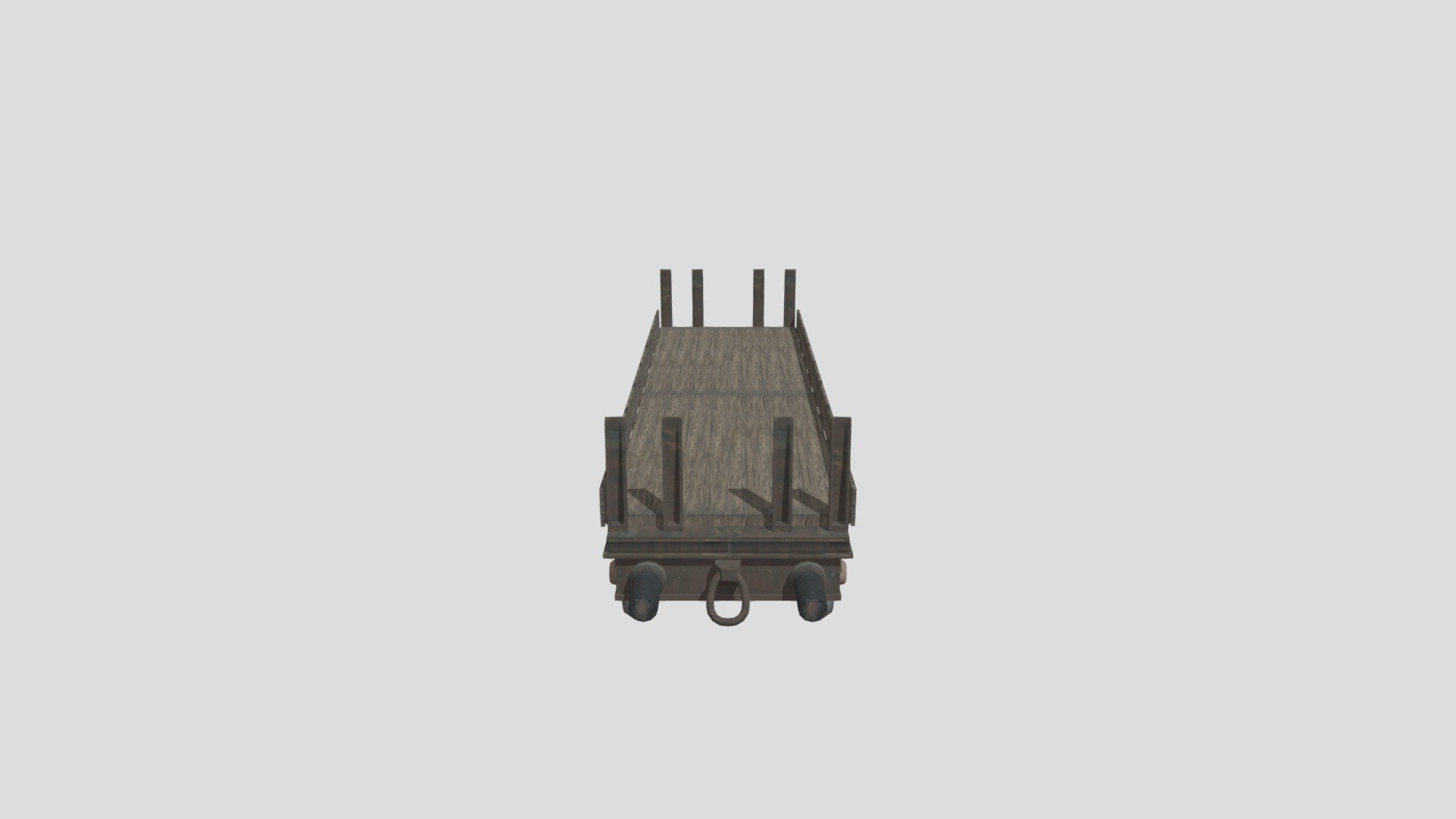 ww2_train_wagon_cargo - 3D model by simwayola 3d model