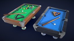 Stylized Billiard / Pool Table