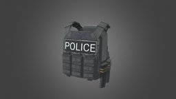 CTSFO Vest police, uk, gtav, ctsfo, substancepainter, substance, fivem, counterterrorism