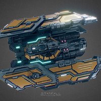 Starfall Tactics — Paragon Eclipse battleship 
