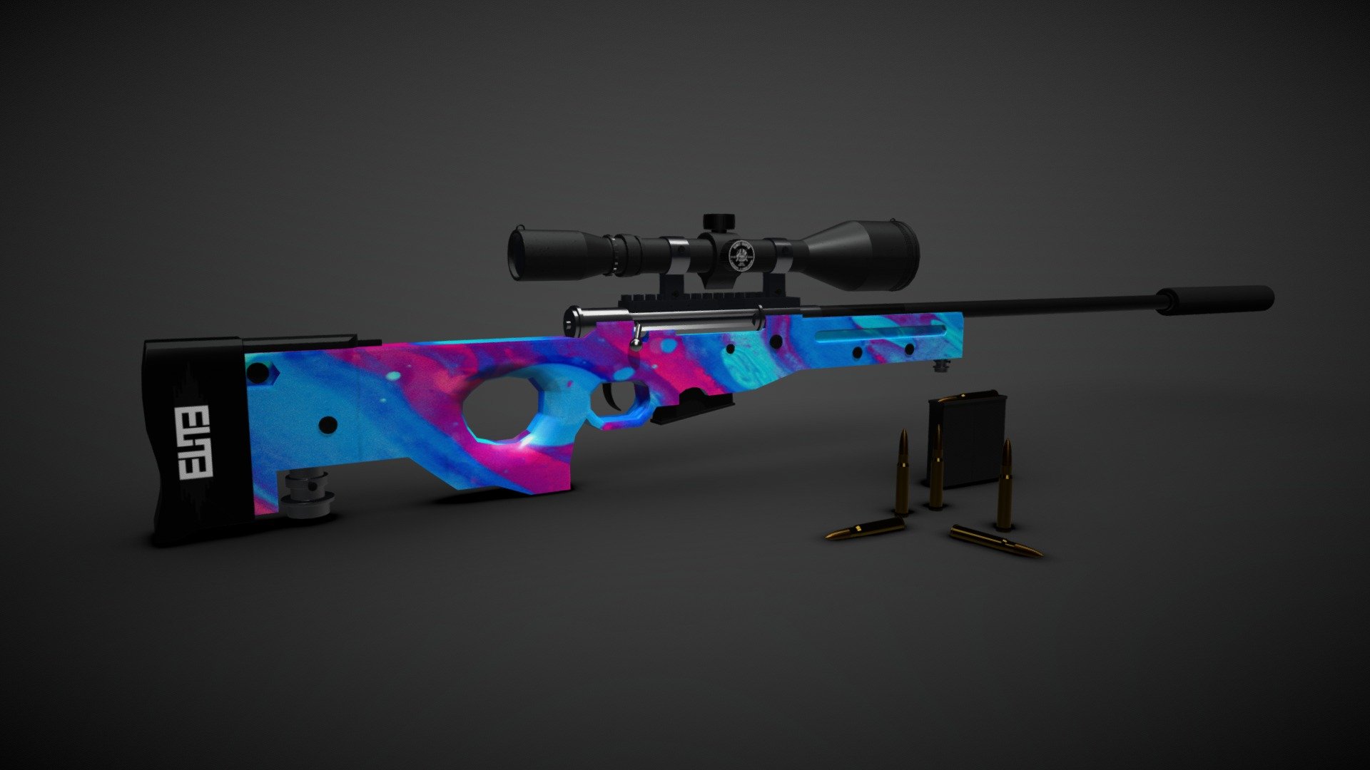 Concept 3D Sniper Gun Making. inspiration in Pubg.

Weapons , Props , Hardsurface Love

Lowpoly art&hellip;

Making 3D Maya Softwear&hellip; - AWM Sniper - 3D model by Lebin Benny (@Lebin_Benny) 3d model