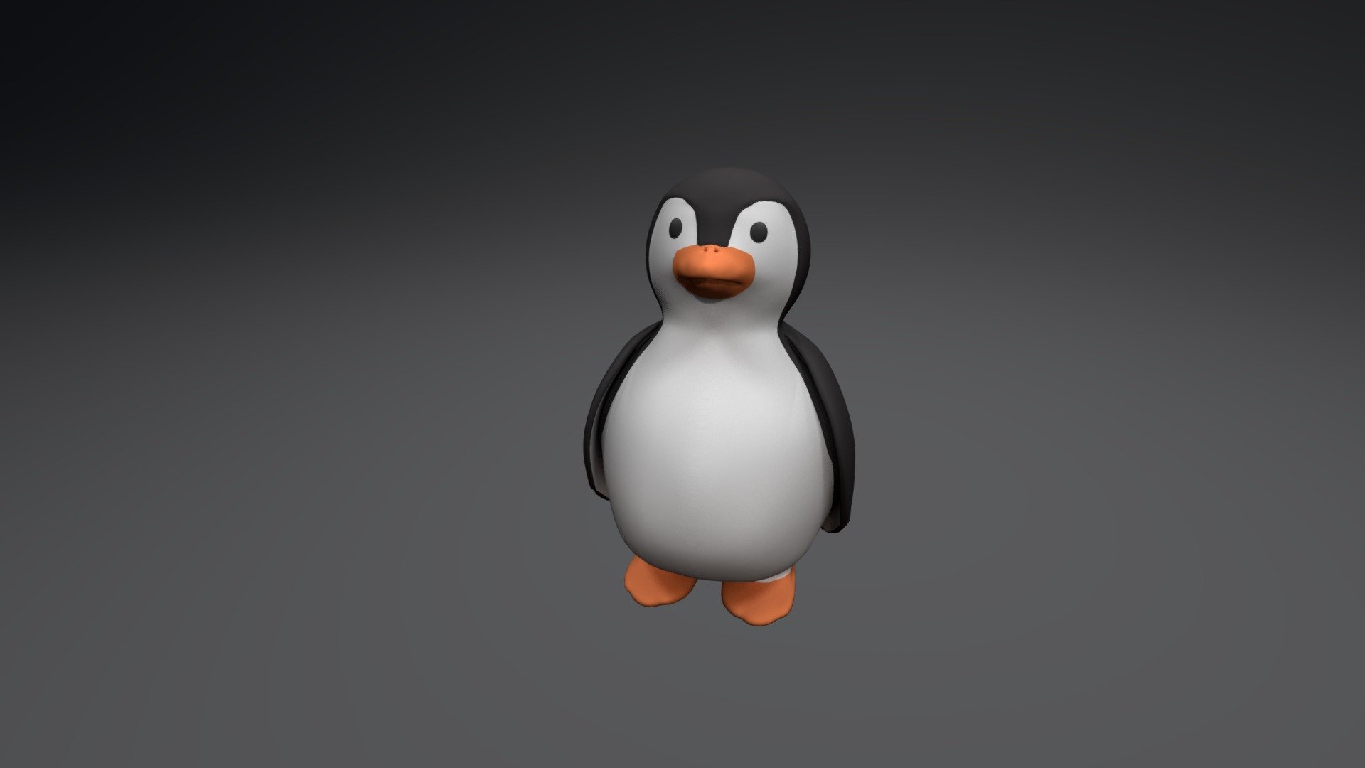 Toy Penguin - 3D model by DimitraPe (@dimipe) 3d model