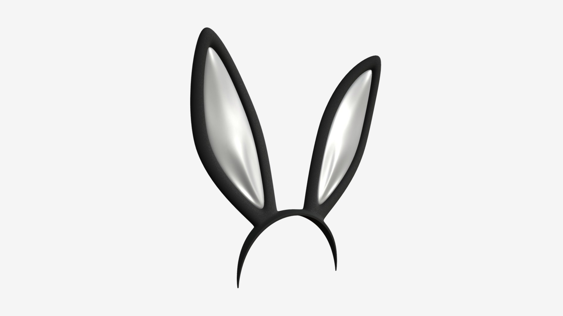 Headband bunny ears 01 - Buy Royalty Free 3D model by HQ3DMOD (@AivisAstics) 3d model